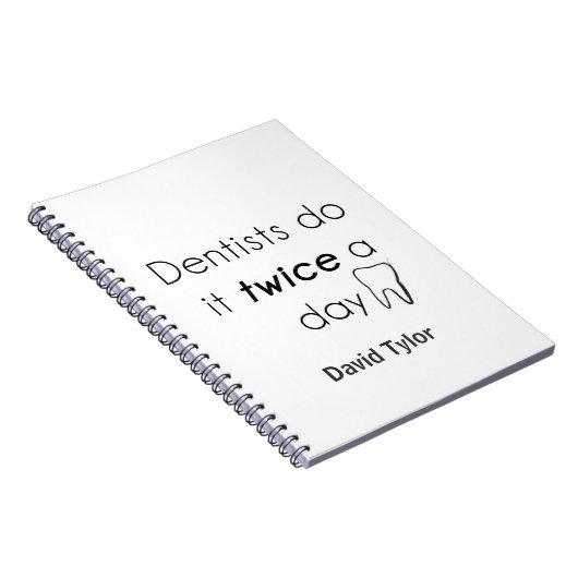 Dentist doe het! notitieboek (Rechterzijde)