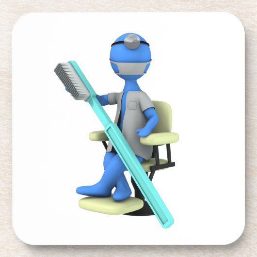 Dentist Drankjes Onderzetter (Voorkant)