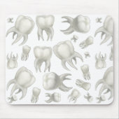 Dentist Dream White Tooth Mousepad Muismat (Voorkant)