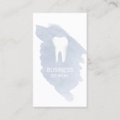 Dentist Elegant Waterverf Dental Appointment Afsprakenkaartje (Voorkant)