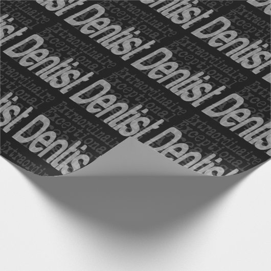 Dentist Extraordinaire Cadeaupapier (Hoek)