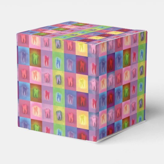 Dentist Favor Box Bedankdoosjes (Achterkant)