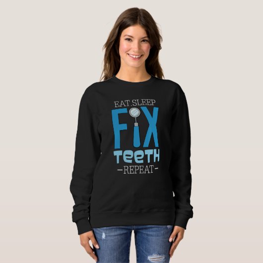 Dentist Fix Teeth Trui (Voorkant volledig)