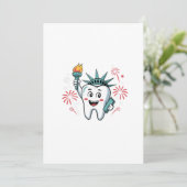 Dentist Funny American van de Dentist Squad van 4 Kaart (Staand voorkant)