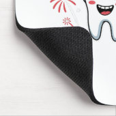 Dentist Funny American van de Dentist Squad van 4 Muismat (Hoek)