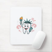 Dentist Funny American van de Dentist Squad van 4 Muismat (Met muis)