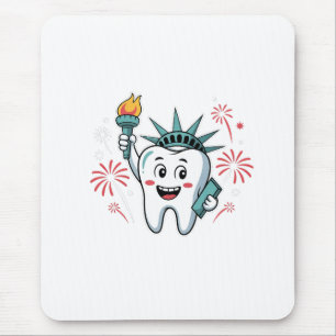 Dentist Funny American van de Dentist Squad van 4 Muismat