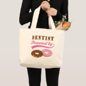 Dentist Funny Gift Grote Tote Bag (Voorkant (product))
