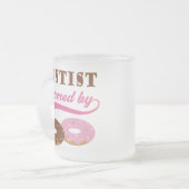 Dentist Funny Gift Matglas Koffiemok (Voorkant links)