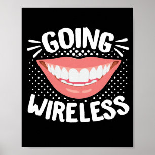 Dentist Funny Orthodontist Dentale beestjes Poster