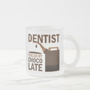 Dentist Gift Chocolade Matglas Koffiemok