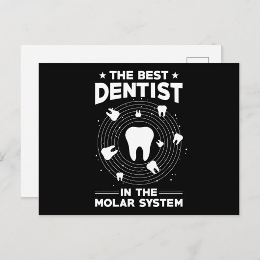 Dentist Gift Funny Briefkaart (Voorkant / Achterkant)