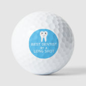 Dentist Gift Golf Balls Golfballen (Voorkant)