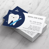 Dentist glimlachend tandheelkundige afspraak afsprakenkaartje