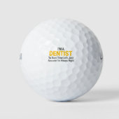 Dentist Golfballen (Voorkant)
