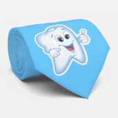 Dentist - Happy Tooth Stropdas (Opgerold)