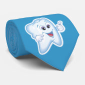 Dentist - Happy Tooth Stropdas (Opgerold)