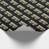 Dentist heeft ook vullingen - Dentale Feelings Pun Cadeaupapier (Hoek)