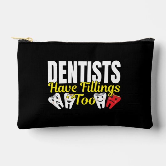 Dentist heeft ook vullingen - Dentale Feelings Pun Etui (Voorkant)