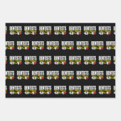 Dentist heeft ook vullingen - Dentale Feelings Pun Inpakpapier Vel (Voorkant)