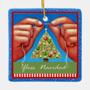 Dentist Holiday Gift Keramisch Ornament