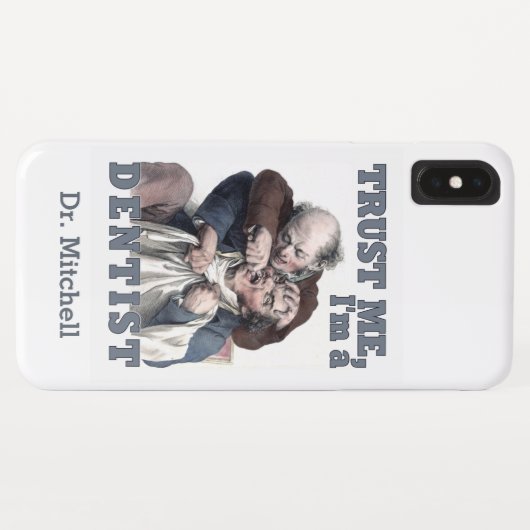 DENTIST humor aangepaste hoesjes (Achterkant (horizontaal))