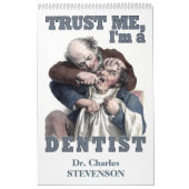 DENTIST humor aangepaste kalender (Hoes)