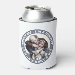 DENTIST humor aangepaste monogram drink koelers Blikjeskoeler