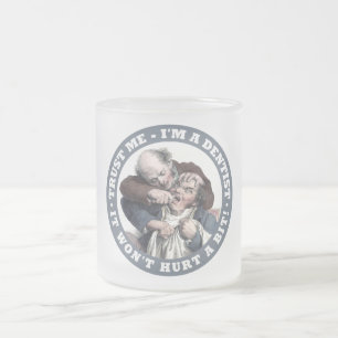 DENTIST humor aangepaste monogram mokken