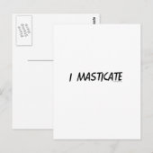 Dentist-Humor Briefkaart (Voorkant / Achterkant)