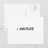 Dentist-Humor Briefkaart (Voorkant / Achterkant)