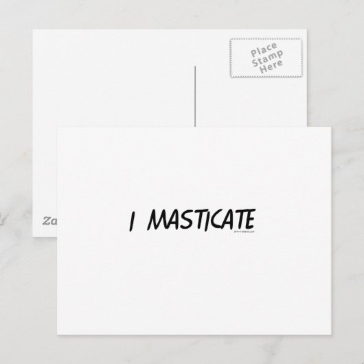 Dentist-Humor Briefkaart (Voorkant / Achterkant)