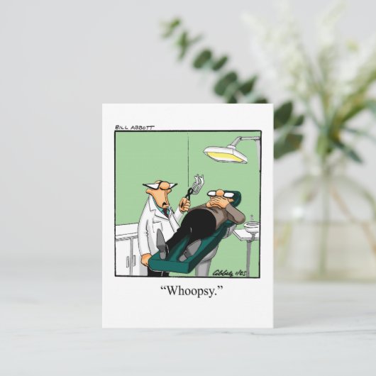 Dentist Humor Briefkaart "Spectickles" (Staand voorkant)