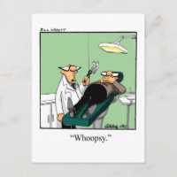 Dentist Humor Briefkaart "Spectickles"