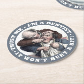 DENTIST humor onderzetters (Gebogen)