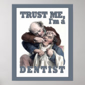DENTIST humor poster (Voorkant)