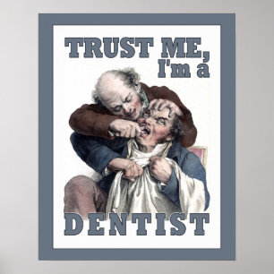 DENTIST humor poster