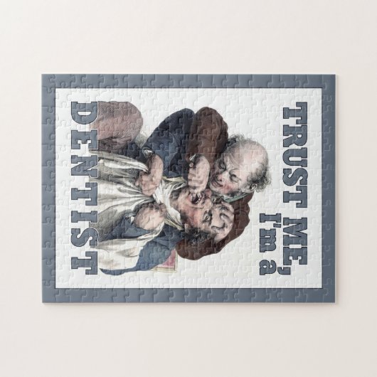 DENTIST humor puzzel Legpuzzel (Horizontaal)