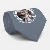 DENTIST humor stropdas (Opgerold)