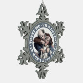 DENTIST-humor Tin Sneeuwvlok Ornament (Links)