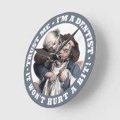 DENTIST humor wall clocks Ronde Klok (Hoek)