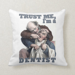 DENTIST-humor-werpkussen Kussen