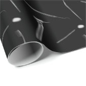 Dentist Hygienist Dental Instruments Black Cadeaupapier (Rol Hoek)