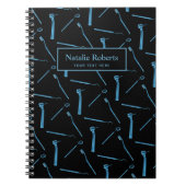 Dentist Hygienist Xray Dental Instruments Black Notitieboek (Voorkant)