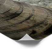 Dentist in ruste, Hammock onder Palm Trees Poster (Hoek)