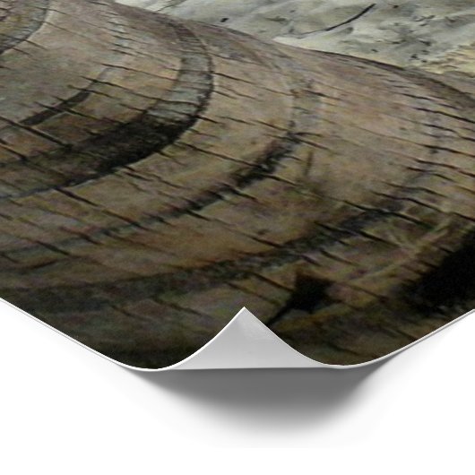 Dentist in ruste, Hammock onder Palm Trees Poster (Hoek)