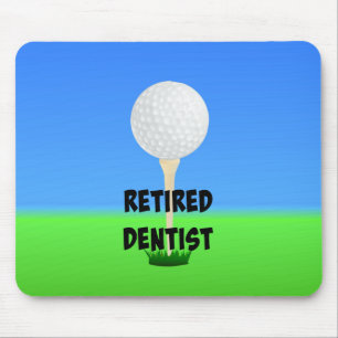 Dentist in ruste toestand - Golfontwerp Muismat