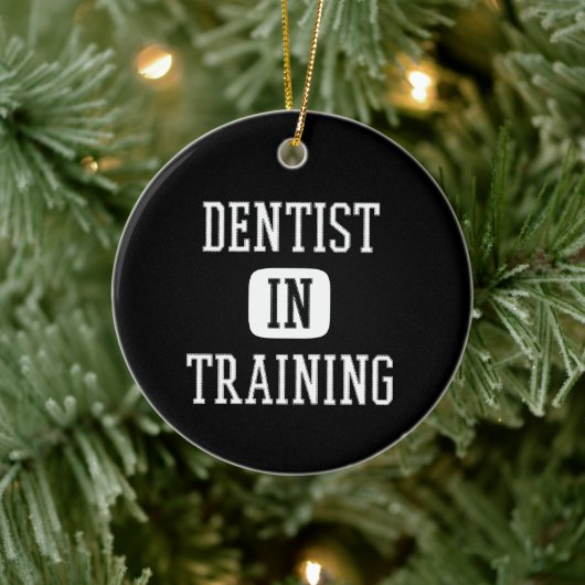 Dentist in Training Future Dentist Dental Student Keramisch Ornament (Boom)