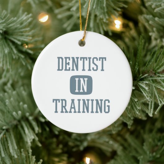 Dentist in Training Future Dentist Dental Student Keramisch Ornament (Boom)