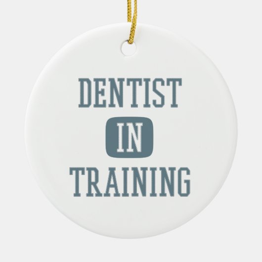 Dentist in Training Future Dentist Dental Student Keramisch Ornament (Voorkant)